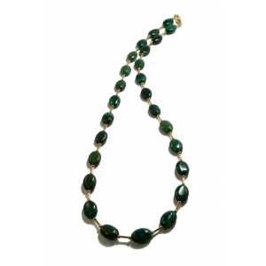 Green Canadian Jade Necklace Green Canadian Jade Necklace